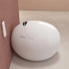 Toilet pintar berbentuk telur