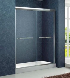 Pintu kaca geser panel ganda